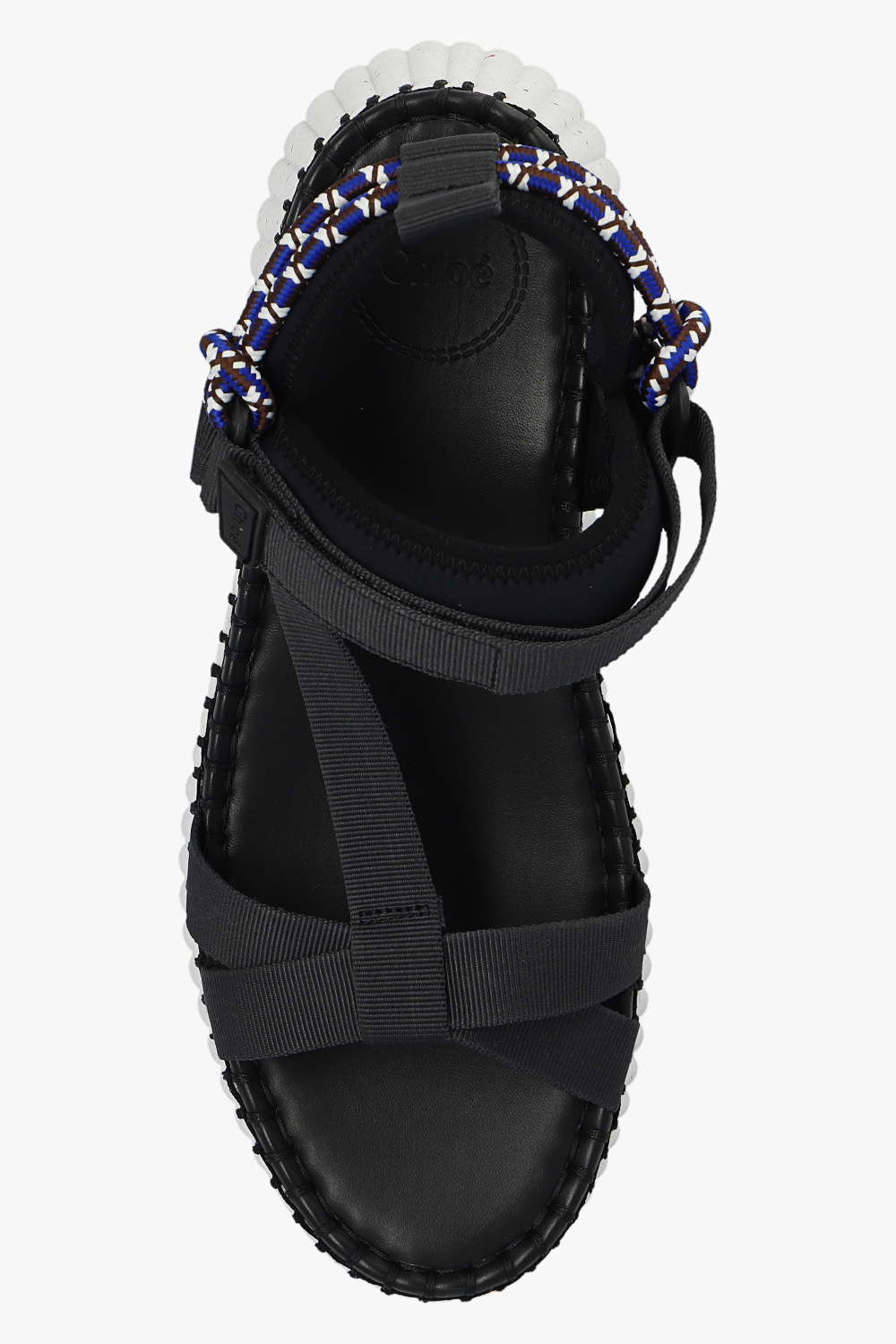 【Chloe】Nama 80 leather platform sandals（送料込み） Chloé Nama 80 wedge sandals Chloe